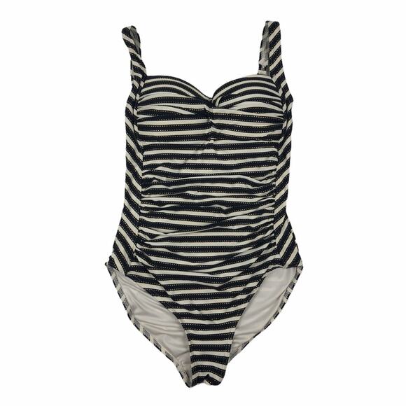NiptuckStripped Swimsuit size4